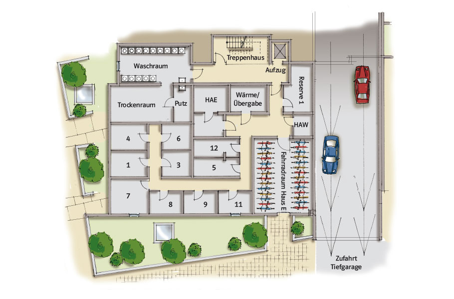Haus E - HürnerHöfe, Ansbach | Beil Baugesellschaft